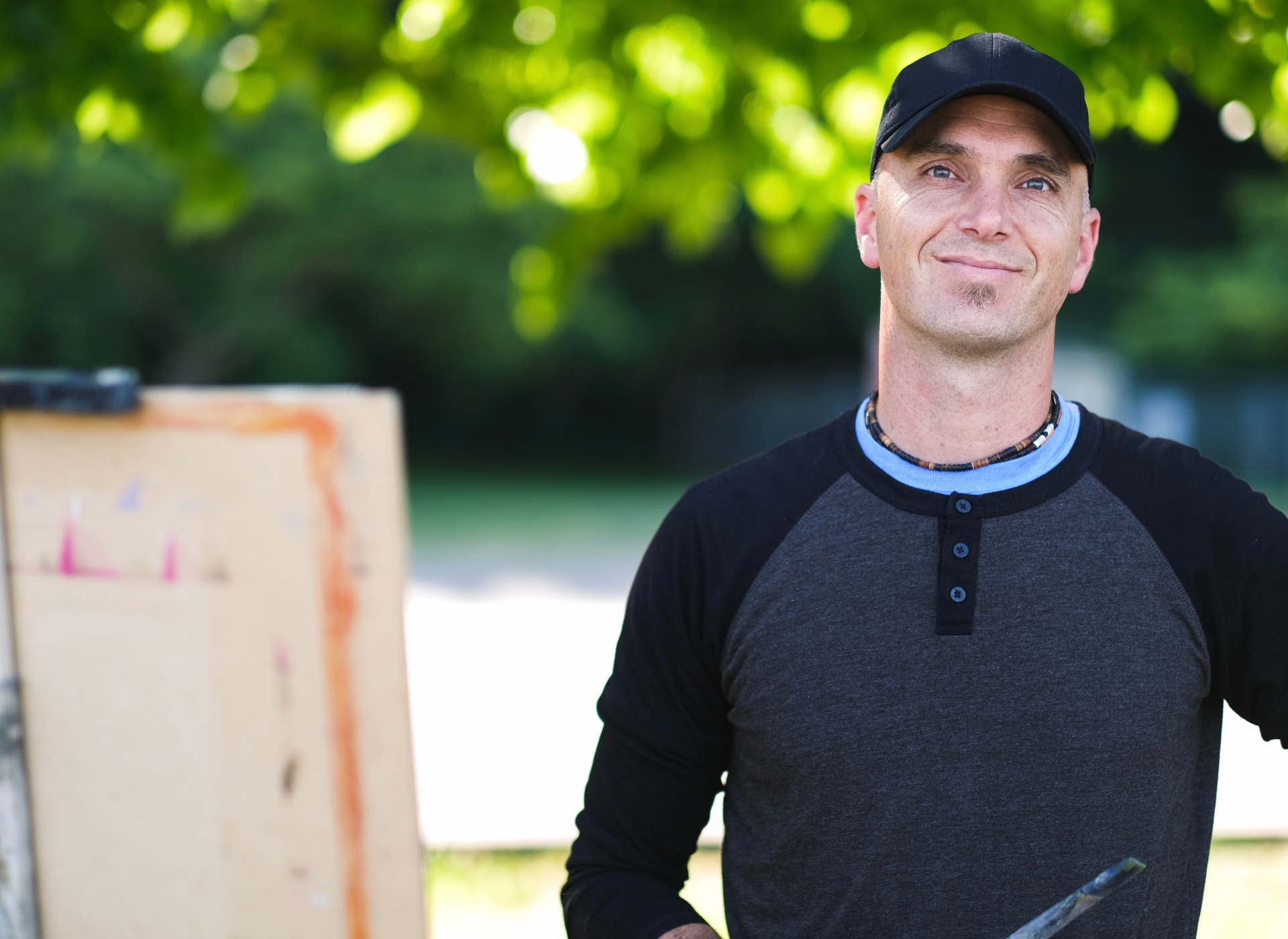Jed Dorsey, working artist and DreamChasers coach
